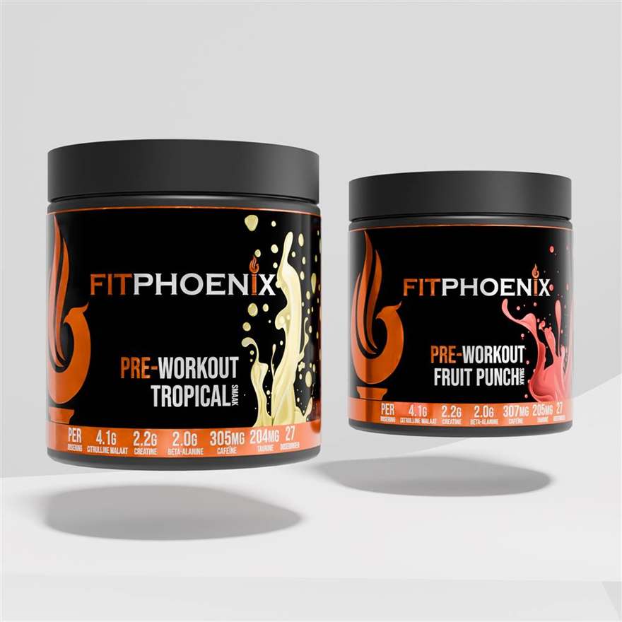 FitPhoenix pre-workout range